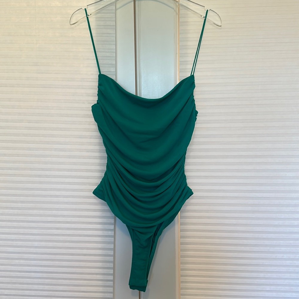 Green bodysuit